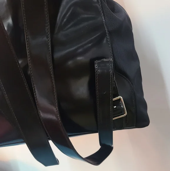 Gucci Bamboo Drawstring Nylon Backpack - Picture 4 of 17